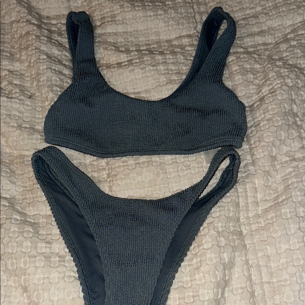 Stylish Dark blue Bikini Set